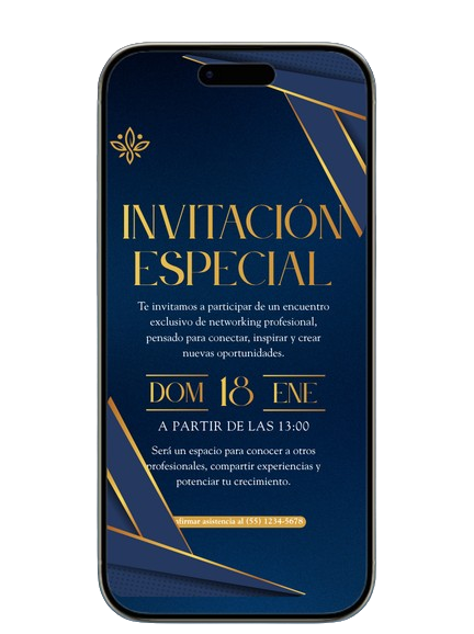Invitación de evento corporativo - PUERTO MADERO - BUENOS AIRES